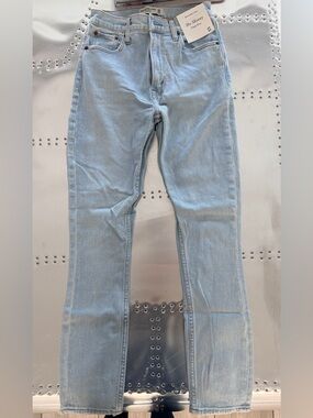 Abercrombie & Fitch Light Blue The Skinny High Rise Jeans